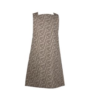 Förkläde Nanna, småblommig, Stl:85x110cm, Brun