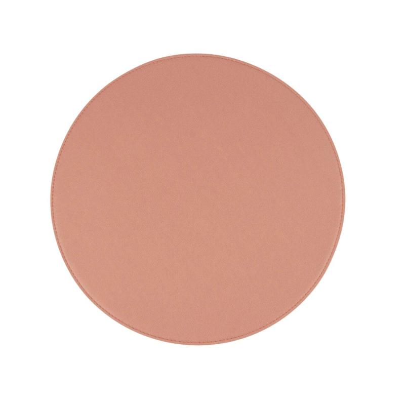 Rund Tablett Moana, enfärgad, Stl. diameter 38cm, rosa