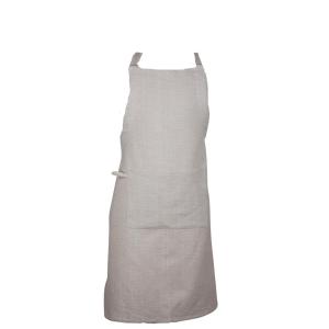 Förkläde Otto, enfärgad, grov struktur, stl:70x90cm, Offwhite