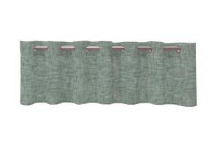 Öljettkappa Wayne, färdigsydd skir och vacker kappa med struktur i mellangrönt