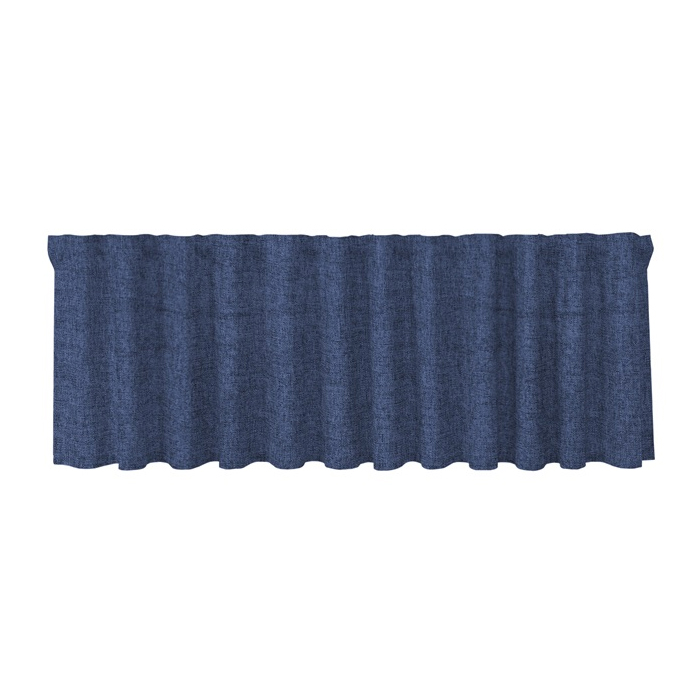 Gardinkappa Soho, enfärgad, stl. 50x250cm, marinblå