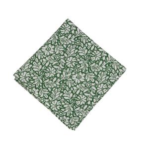 blommigt mönstrad tygservett