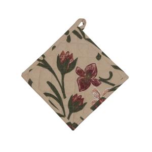 Grytlapp AMARYLLIS stl. 20X20 cm, lin