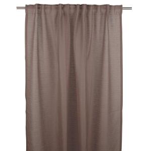 Gardin SOLO stl. 2 st 140X280 cm enfärgad, nougat