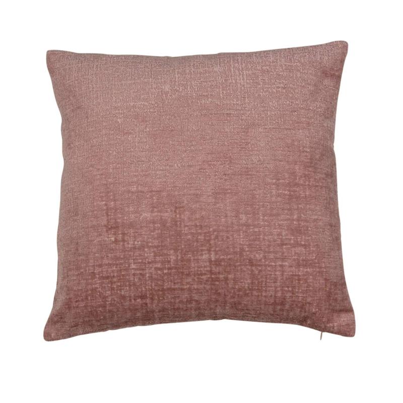Kuddfodral PARISA stl. 45X45 cm enfärgat, rosa