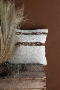 Kuddfodral MAIA stl. 50X50 cm rustikt, brun