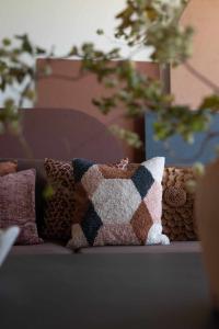 Kuddfodral CANDY stl. 48X48 cm tuftad, rosa