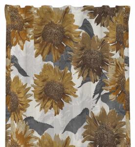 Gardinlängd  SUNFLOWER, extra långa, guld
