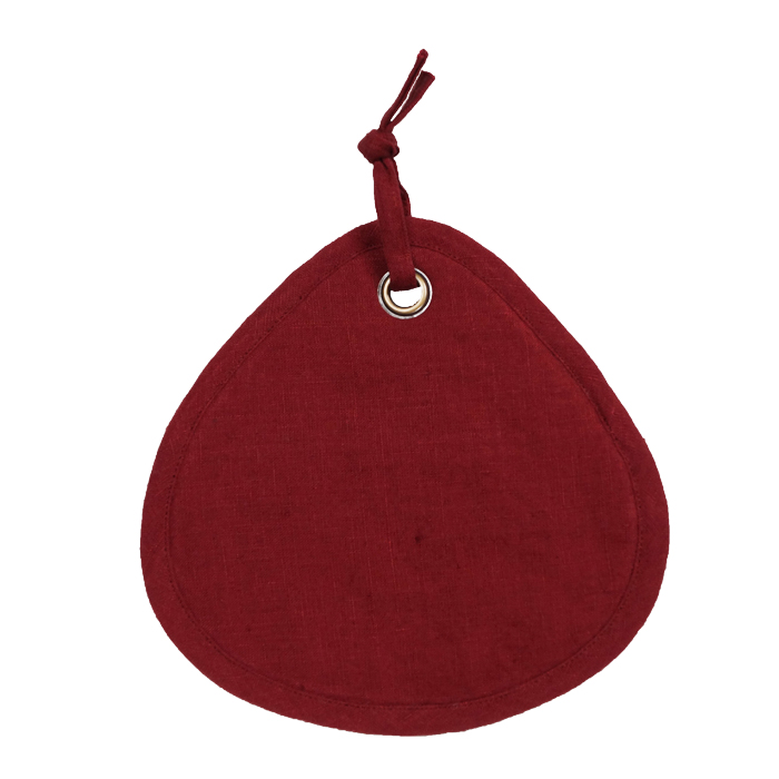 Grytlapp LINNE enfärgad, mörkröd