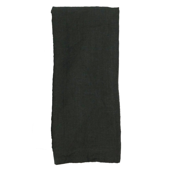 Kökshandduk LINNE, mörkgrön