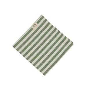 Servett eller liten duk, Svea, klassiskt randig Stl. 45X45 cm, äpple