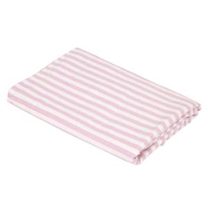 Akrylatbehandlad Duk SVEA klassiskt randig duk i rosa och offwhite