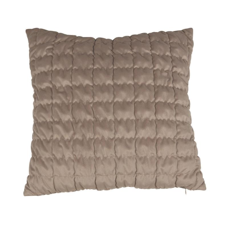 Kuddfodral COLE, i sammet med bubbelmönster, enfärgad. Stl. 48X48 cm, Lin