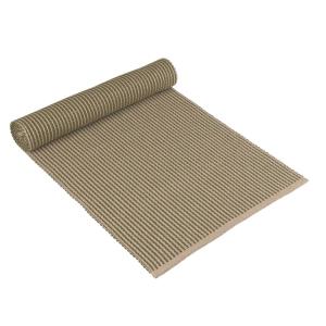 Löpare JAMIE, vävd enfärgad vändbar bordslöpare i grönt