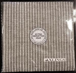 Kaffeservett KRITSTRECK, 24x24cm, betong