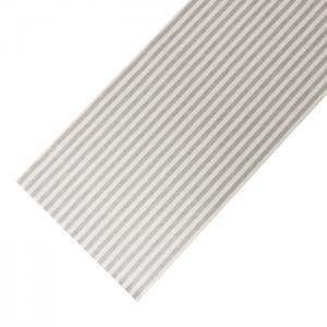 Löpare STRIPE randig, grå