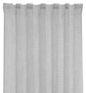 Gardinlängd BRUCE, enfärgad, ljusgrå