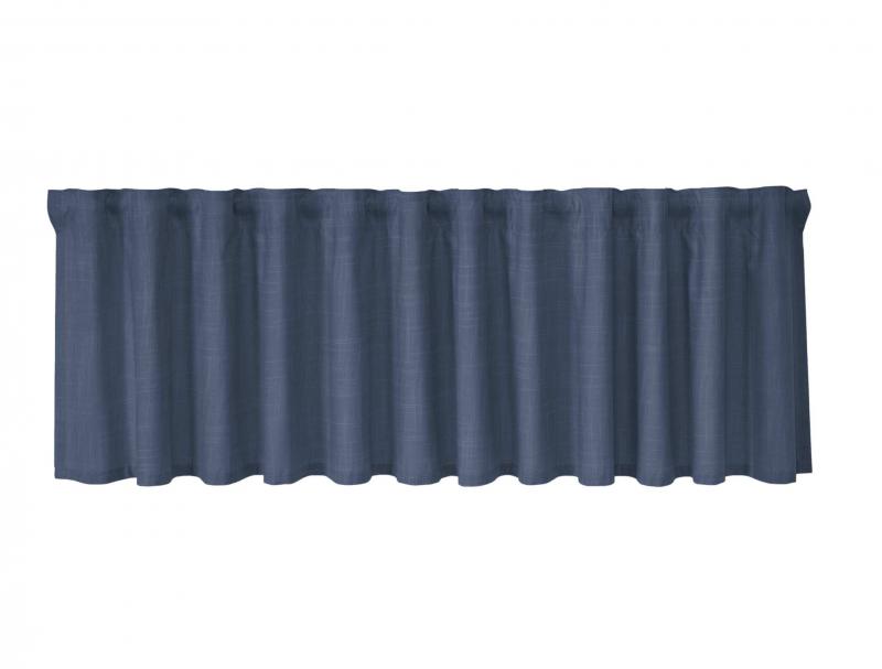 Gardinkappa BRUCE, enfärgad, blå