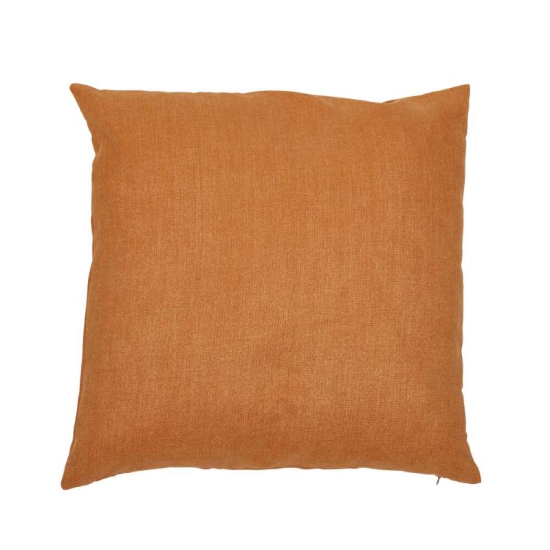 Kuddfodral MALVA, enfärgad i apelsin