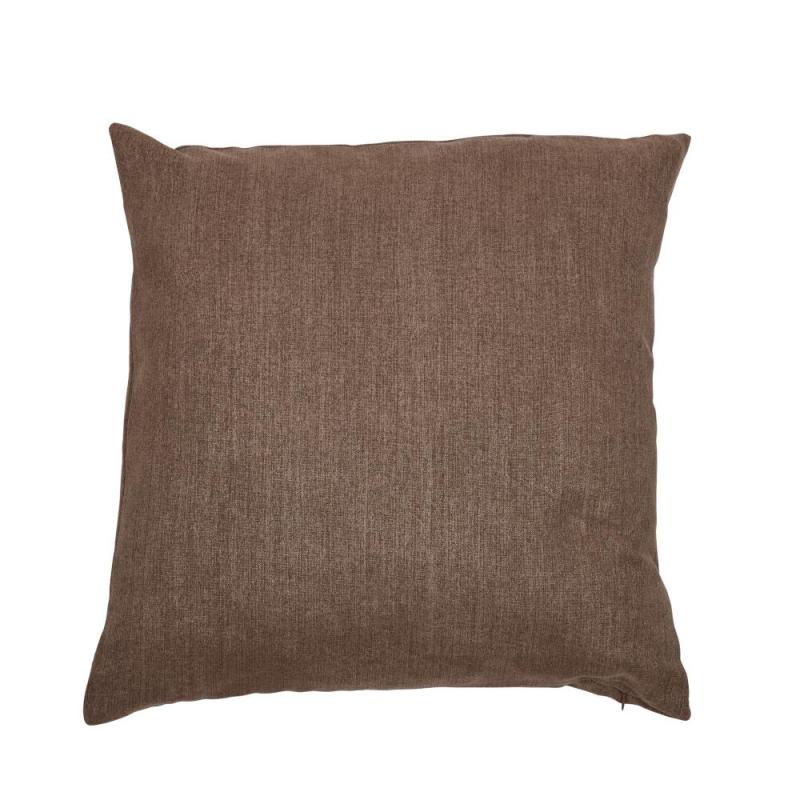 Kuddfodral MALVA, enfärgad i brunt