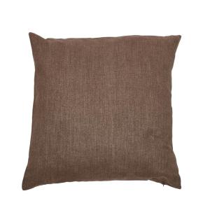 Kuddfodral MALVA, enfärgad i brunt