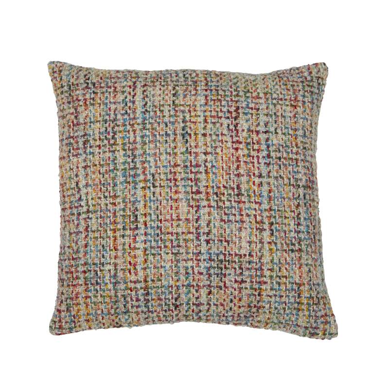 Kuddfodral Riff med färglatt vävt retromönster i flera färger