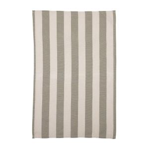 Kökshandduk AMALIA, bredrandig i lindblomsgrönt och offwhite