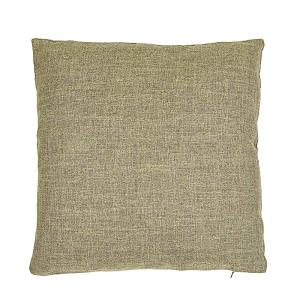 Kuddfodral RIO, enfärgad med struktur i tyget i grönt