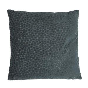 Kuddfodral LEON med jacquardvävt leopardmönster i skimrande grönt