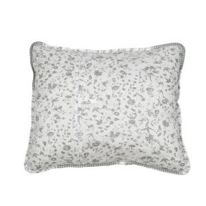 Kuddfodral VERDI i quiltat lapptäcksmönster i grönt