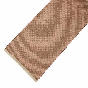 Löpare ASTON, bom/jute, röd