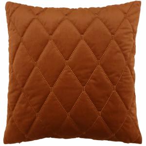 Kuddfodral Zander sammet, cognac