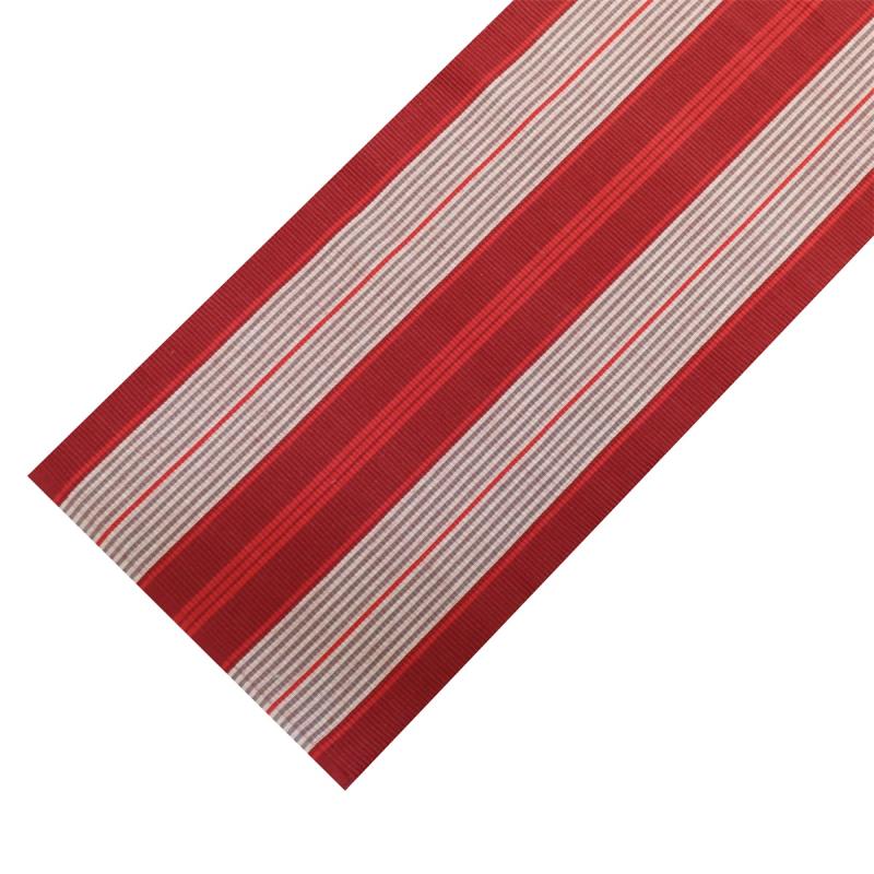 Löpare ULLA 35x120cm randig, röd