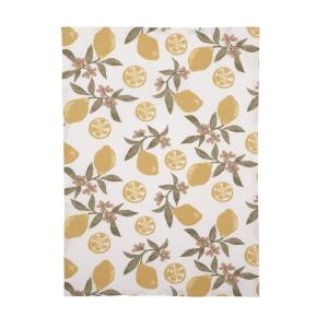 Kökshandduk AMALFI med gula citroner