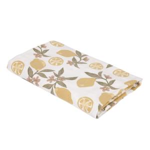 Duk AMALFI, extra lång med gula citroner