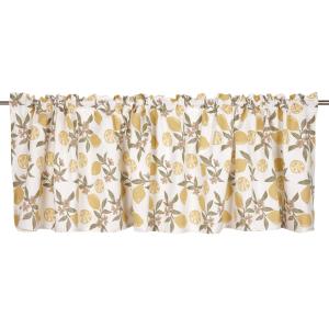 Gardinkappa AMALFI med gula citroner