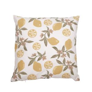 Kuddfodral AMALFI med gula citroner