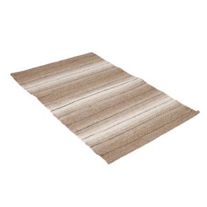 Matta ERIK, randig i beige nyanser