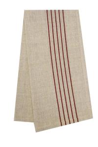 Kökshandduk CARINA 50x70 cm halvlinne, röd