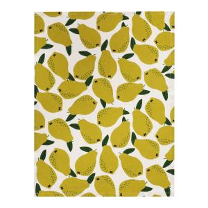 Kökshandduk CITRON 50x70 cm, gula citroner