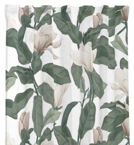 Gardinlängd MAJVOR 2 st 140x250 cm, magnolia, vit