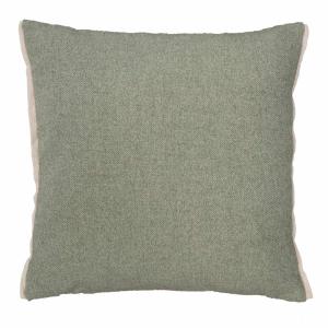 Kuddfodral TONE 45x45 cm enfärgad, grön och beige