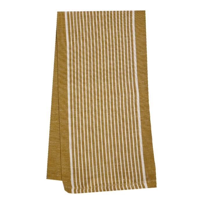 Kökshandduk ALMA halvlinne, lejongul