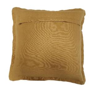 Kuddfodral LINNE enfärgat, 45x45cm, guld