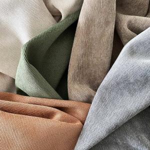 Kuddfodral EDDIE stl. 45x45 cm, smalrandig manchester, beige