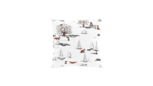 Kuddfodral Ekhagen, tomten i vintertäckt hage, Stl: 47x47cm