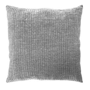 Kuddfodral Cord, enfärgad bredspårig manchester, Stl. 45x45 cm, Ljusgrå