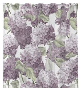 Gardin Hortencia, med blommor av hortensia, 2 pack. Stl. 2x140x250 cm, Rosa