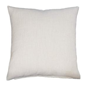 Kuddfodral James, enfärgad med linnelook i sand