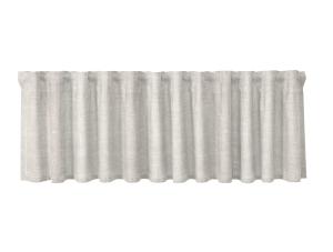 Gardinkappa LINN, enfärgad tunnare linne, Stl. 50x250 cm, Offwhite